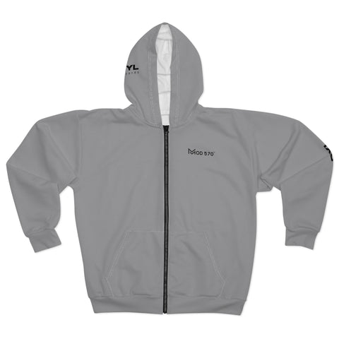 Prestige Unisex Zip CYL Hoodie - Grey